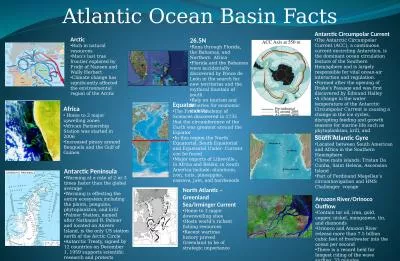 Atlantic Ocean Basin Facts