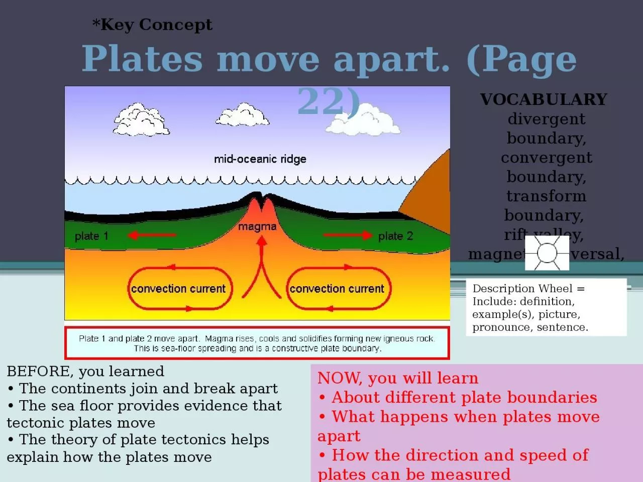 PPT-Plates move apart. (Page 22)