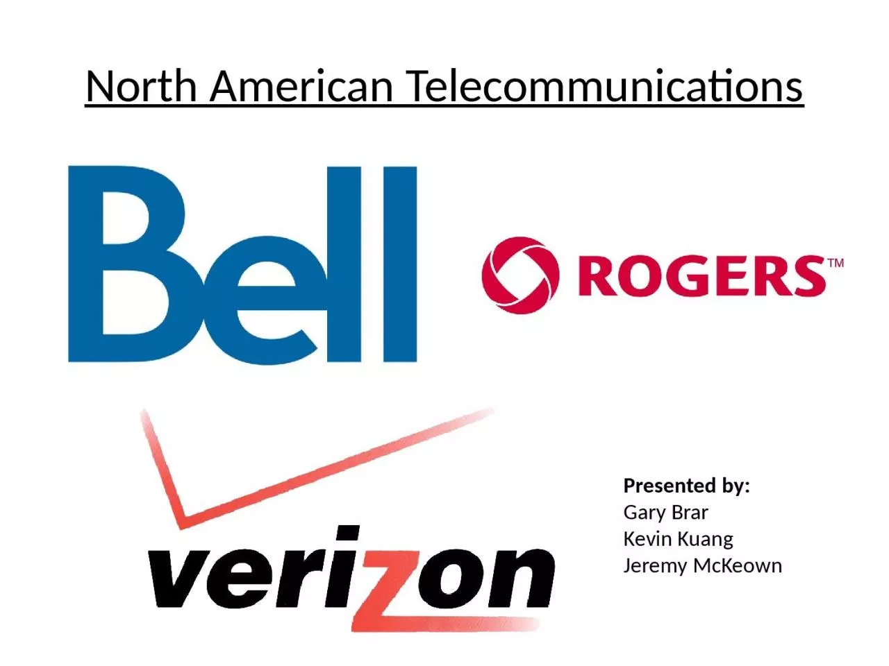 PPT-North American Telecommunications