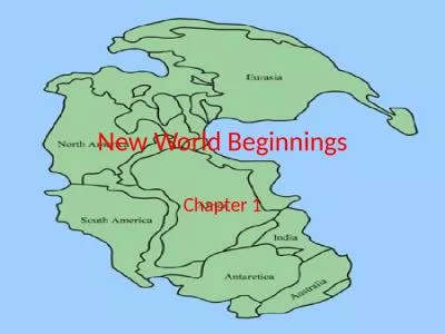 New World Beginnings Chapter 1