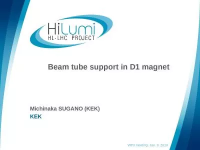 Beam tube support in  D1 magnet