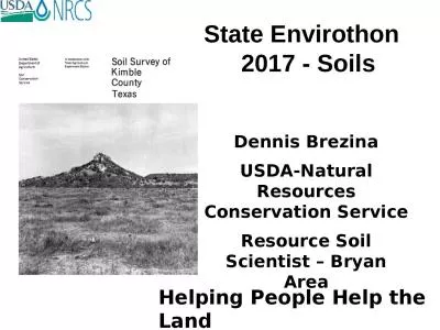 State  Envirothon   2017 - Soils