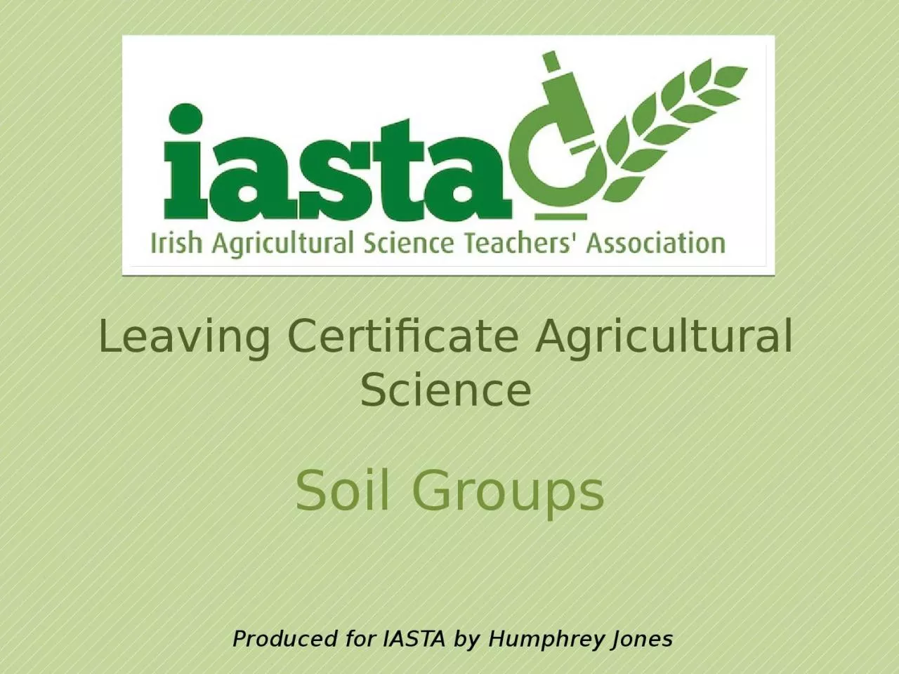 Leaving Certificate Agricultural