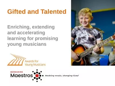 Gifted and  Talented Enriching,