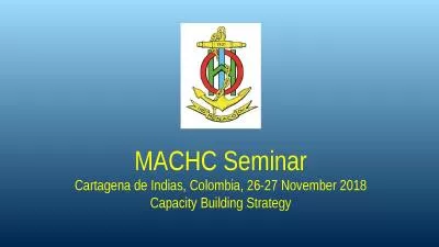 MAC HC  Seminar Cartagena de