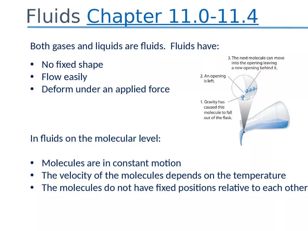 PPT-Fluids Chapter 11.0-11.4