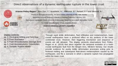 Direct observations of a dynamic earthquake rupture in the lower crust