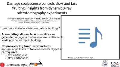 Damage coalescence controls slow and fast faulting: Insights from dynamic X-ray microtomography