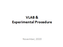 VLAB & Experimental