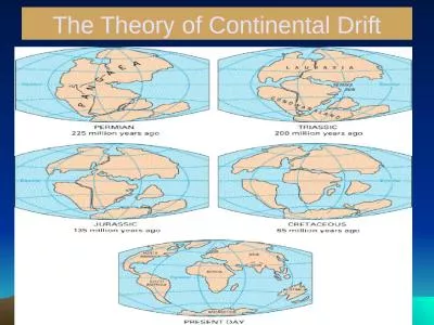 The Theory of Continental Drift