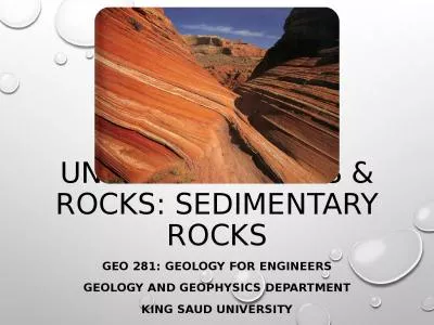 Unit  2C:  minerals & rocks: