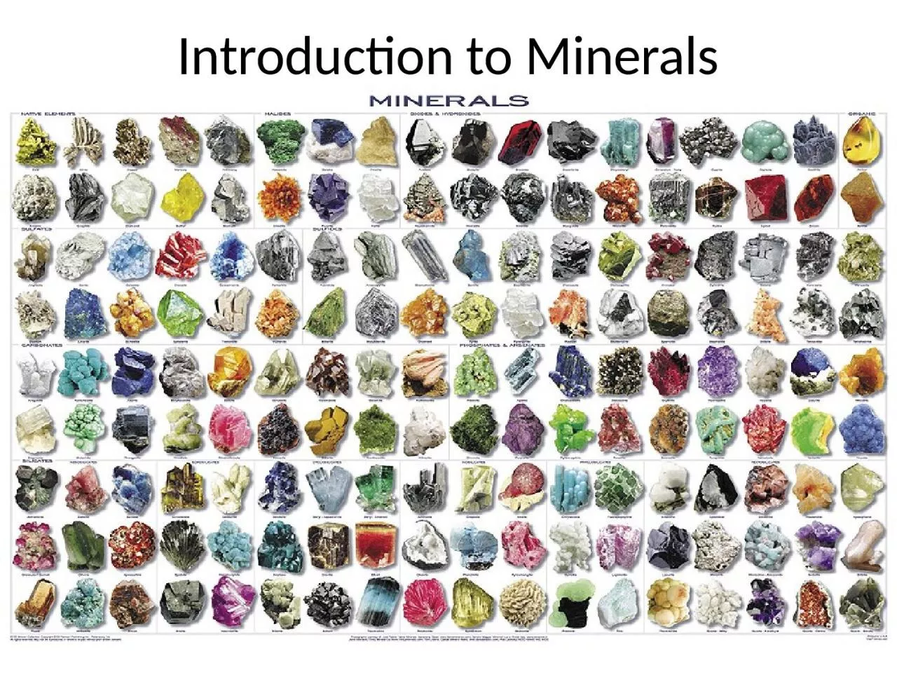 PPT-Introduction to Minerals