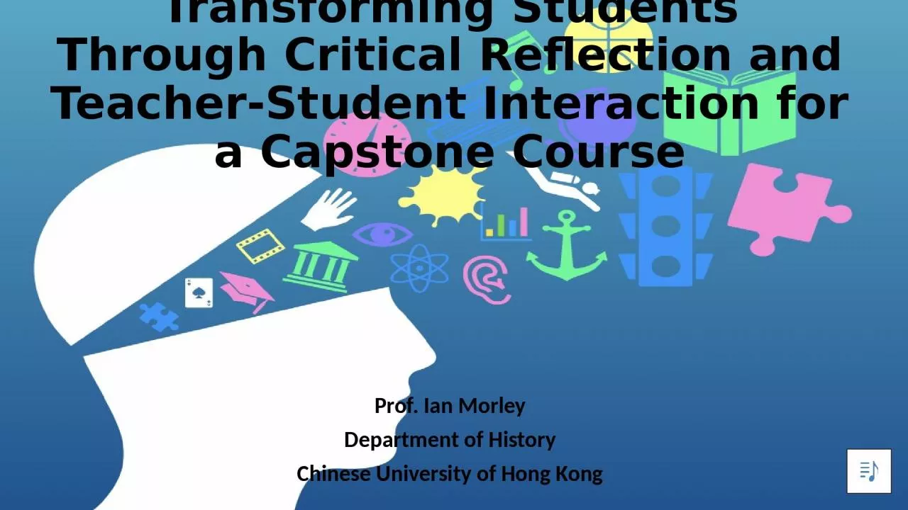 PPT-Transforming Students Through Critical Reflection and Teacher-Student Interaction for