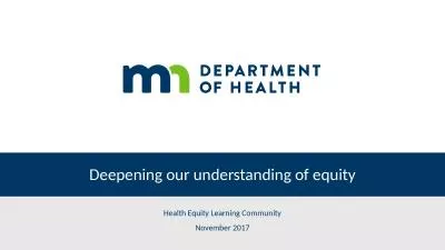 Deepening our understanding of equity