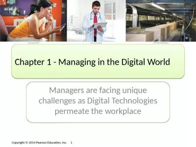 Managers are facing unique challenges as Digital Technologies permeate the workplace