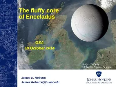 The fluffy core  of Enceladus