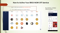 How to Active  Your  EROS NOW OTT Service