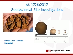 PPT-AS 1726:2017 Geotechnical Site Investigations