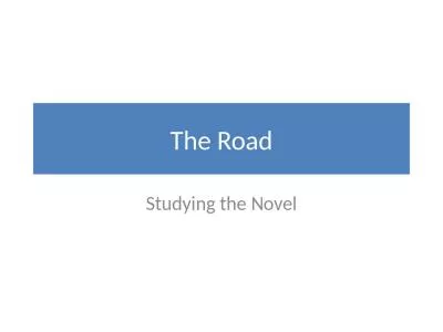 The Road Studying the Novel