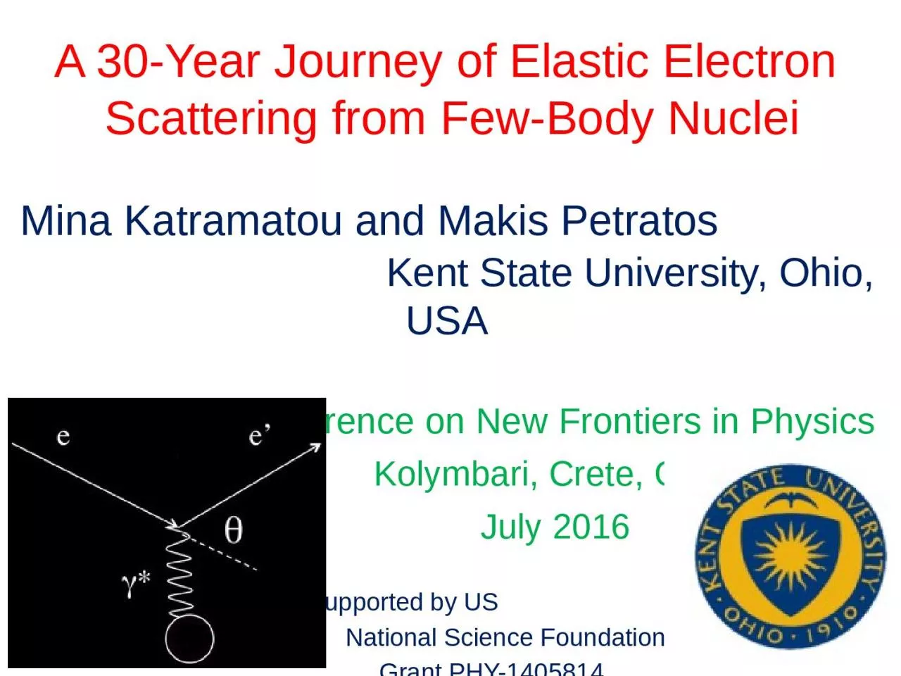 PPT-A 30-Year Journey of Elastic Electron