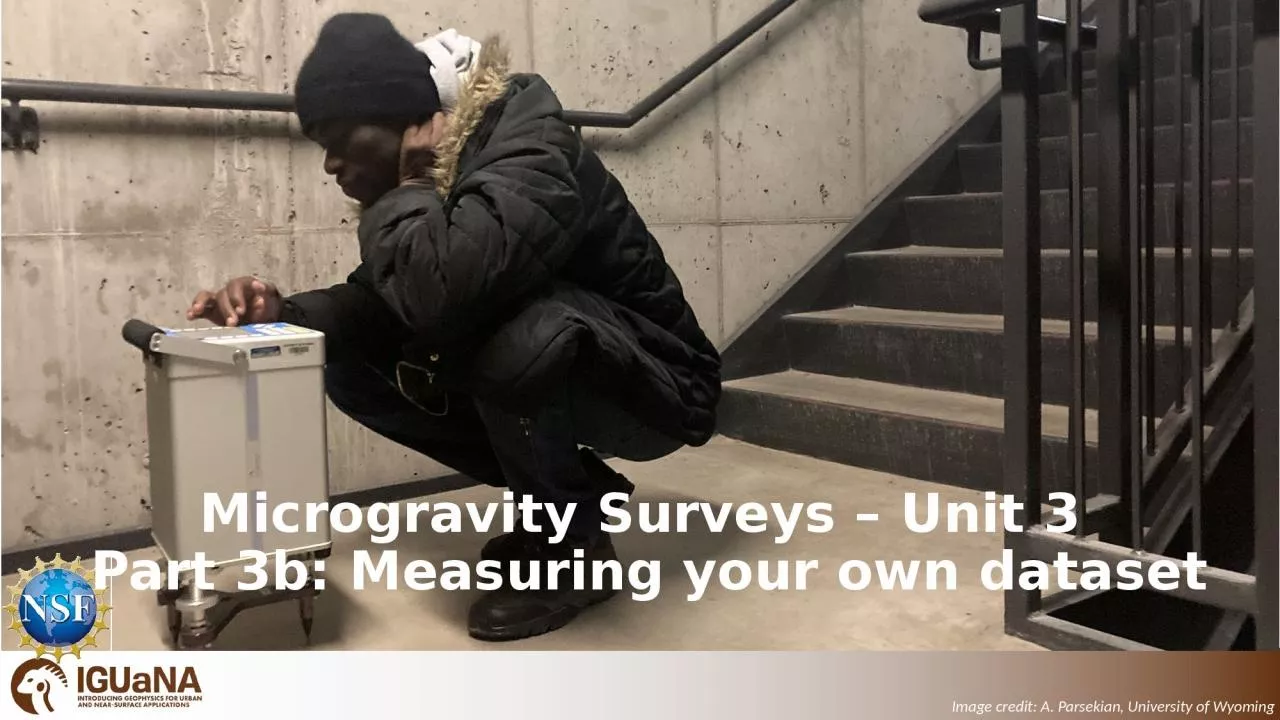 PPT-Microgravity Surveys – Unit 3