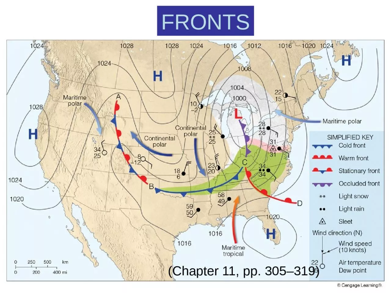 PPT-FRONTS (Chapter 11, pp. 305–319)