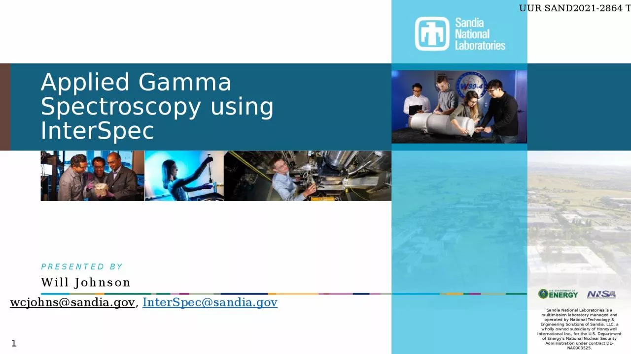 PPT-Applied Gamma Spectroscopy using