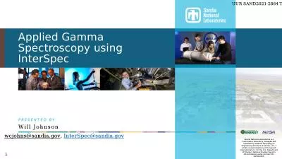 Applied Gamma Spectroscopy using