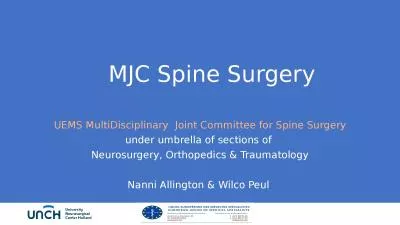 MJC  Spine   Surgery UEMS