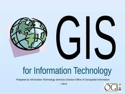 GIS for Information Technology