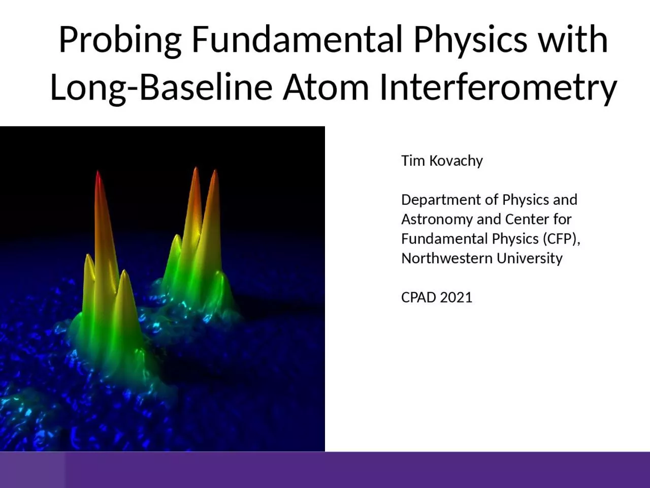 Probing Fundamental Physics with Long-Baseline Atom Interferometry