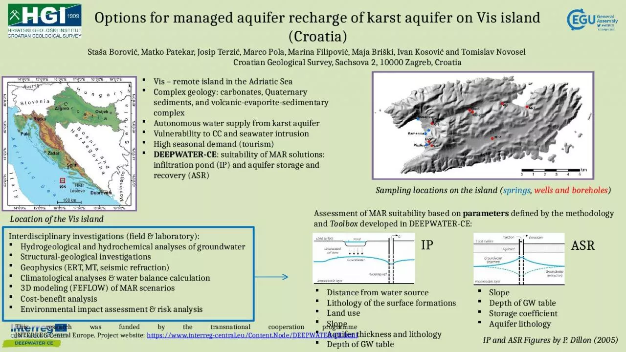 PPT-Options for managed aquifer