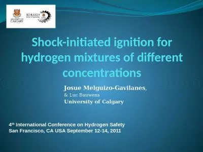 Shock-initiated ignition for hydrogen mixtures of different concentrations