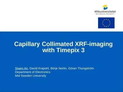 Capillary Collimated XRF-imaging with