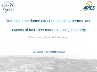 Detuning impedance effect on coasting beams  and