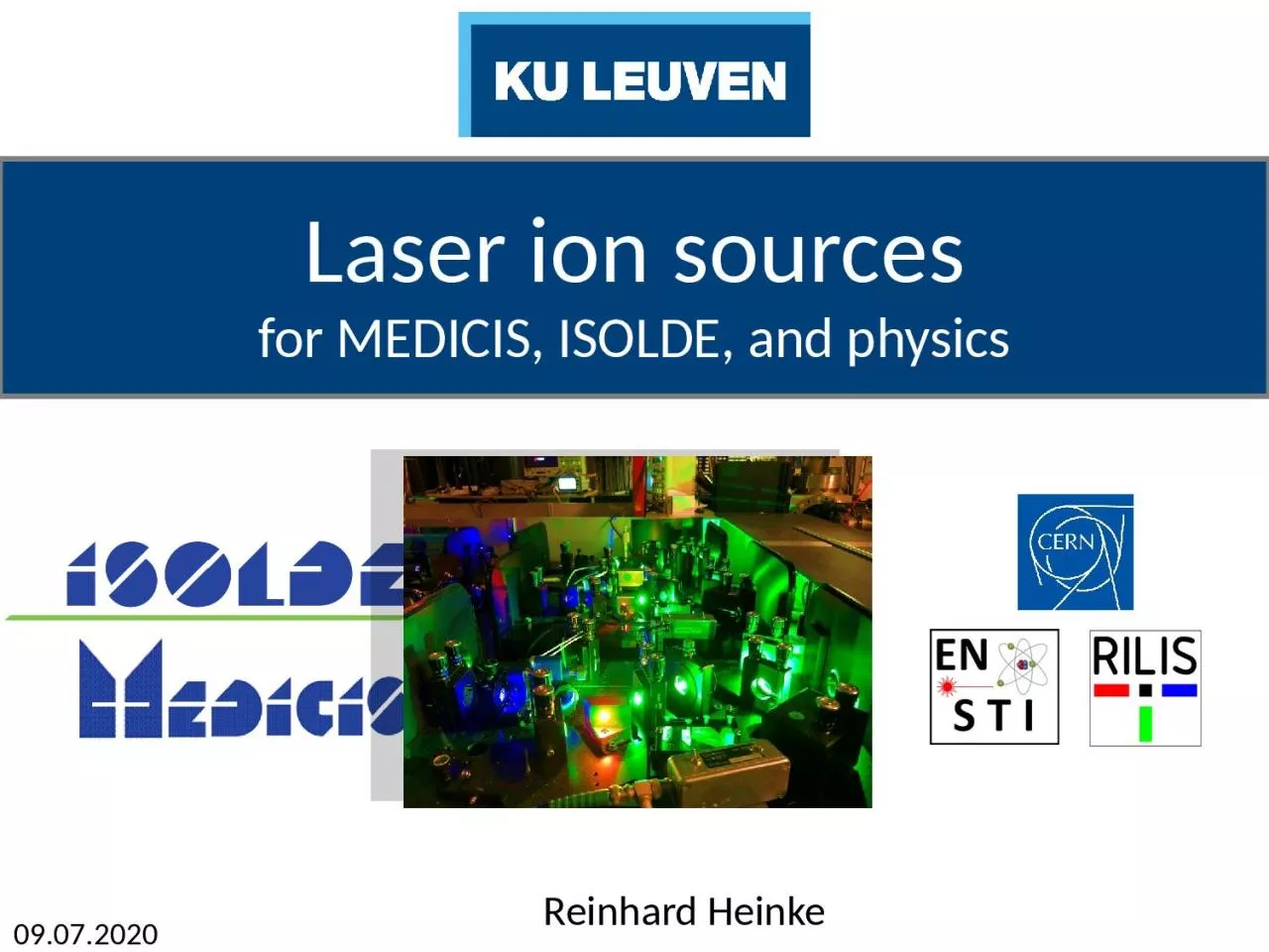 PPT-Laser ion sources for MEDICIS, ISOLDE, and physics