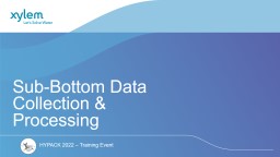 Sub-Bottom Data Collection & Processing