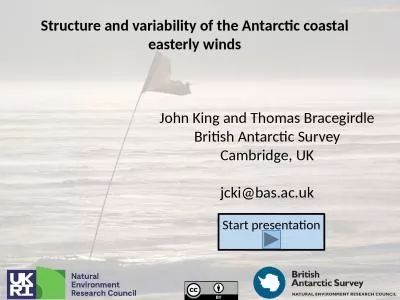 Structure and variability of the Antarctic coastal easterly winds