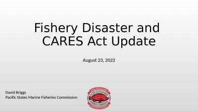 Fishery Disaster and  CARES Act Update