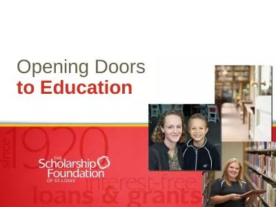 Opening Doors to Education