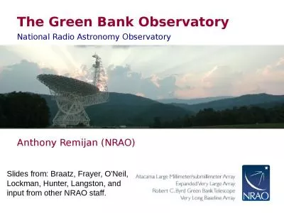 The Green Bank Observatory