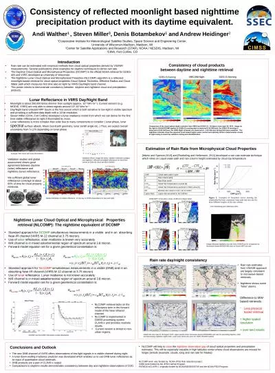 Consistency of  reflected moonlight based nighttime precipitation product with its daytime