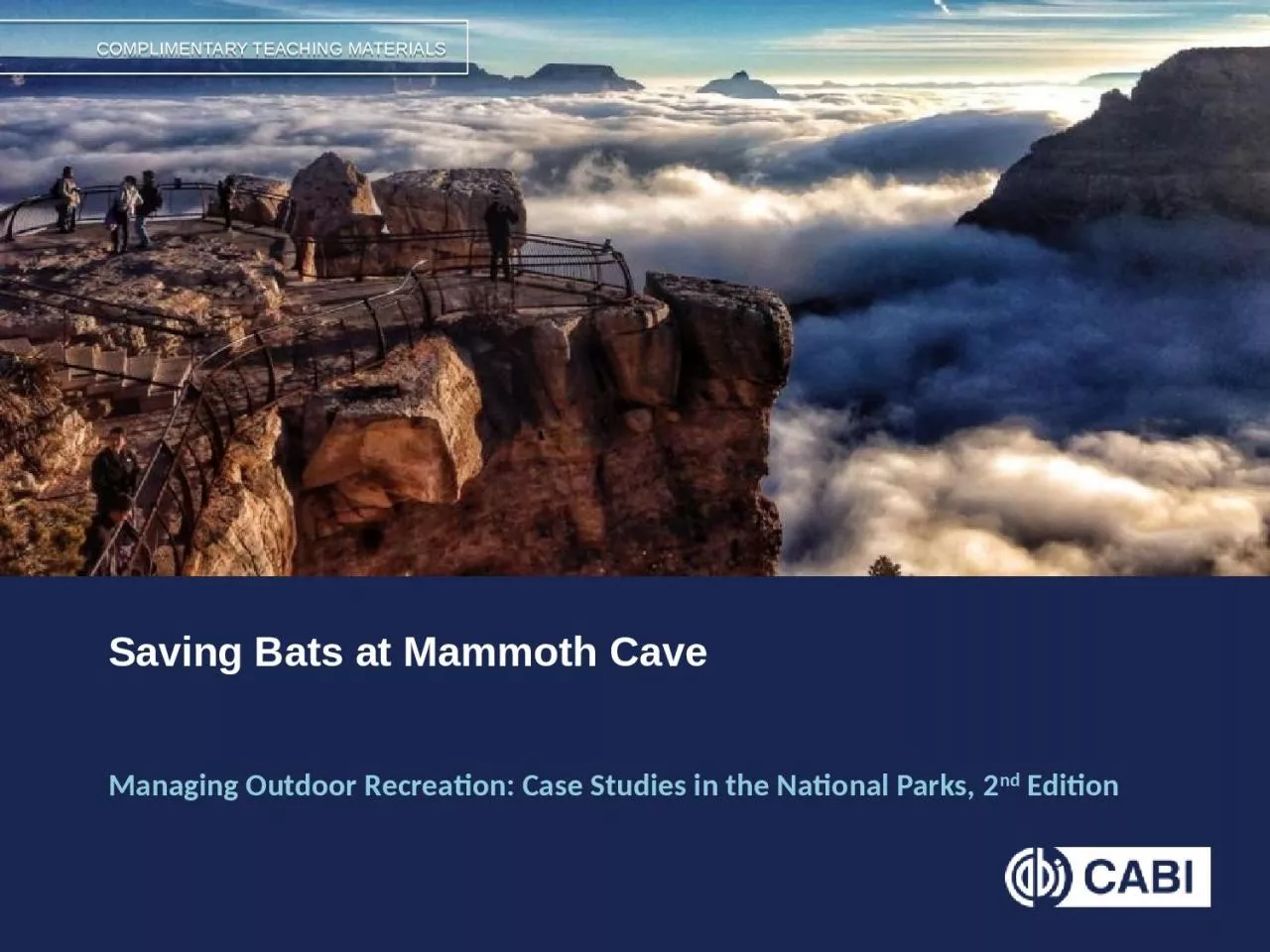 PPT-Saving Bats at Mammoth Cave