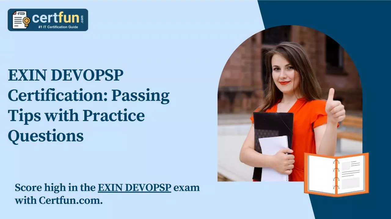 EXIN DEVOPSP Certification: Passing Tips with Practice Questions PDF