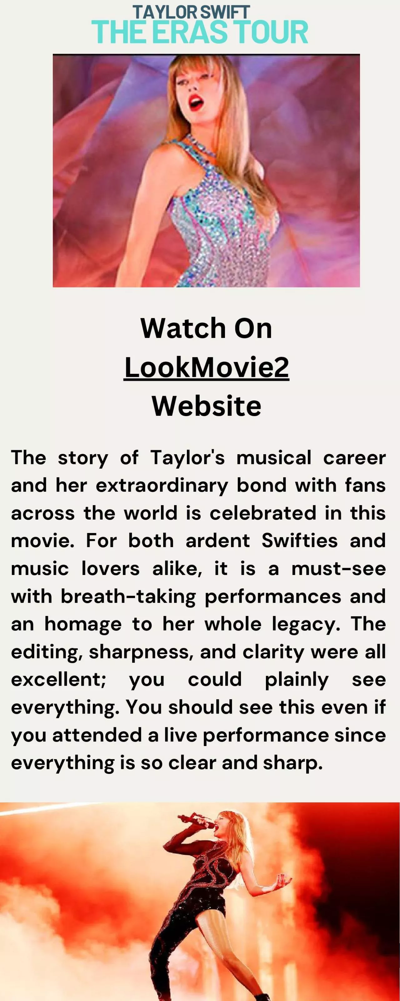 PDF-Taylor Swift: The Eras Tour - Watch On LookMovie2 Website