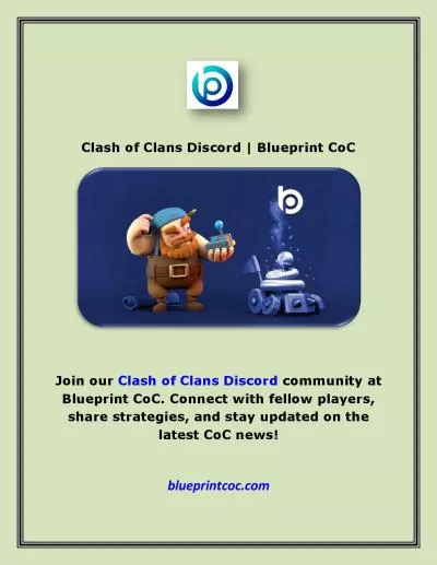 Clash of Clans Discord | Blueprint CoC