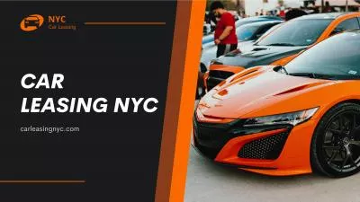 Car Leasing NYC. Auto Leasing