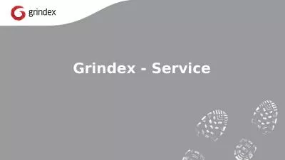 Grindex - Service Features and benefits (main)