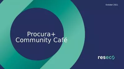 Procura+ Community Café