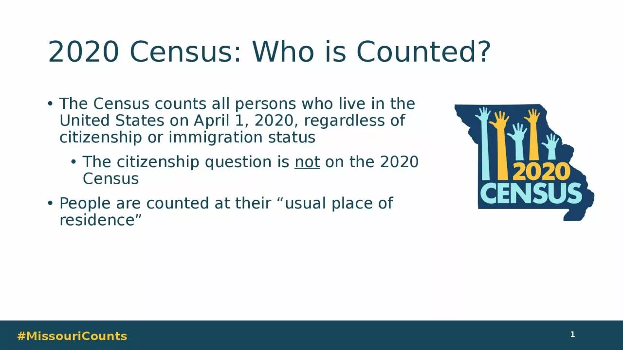2020 Census: Who is Counted?